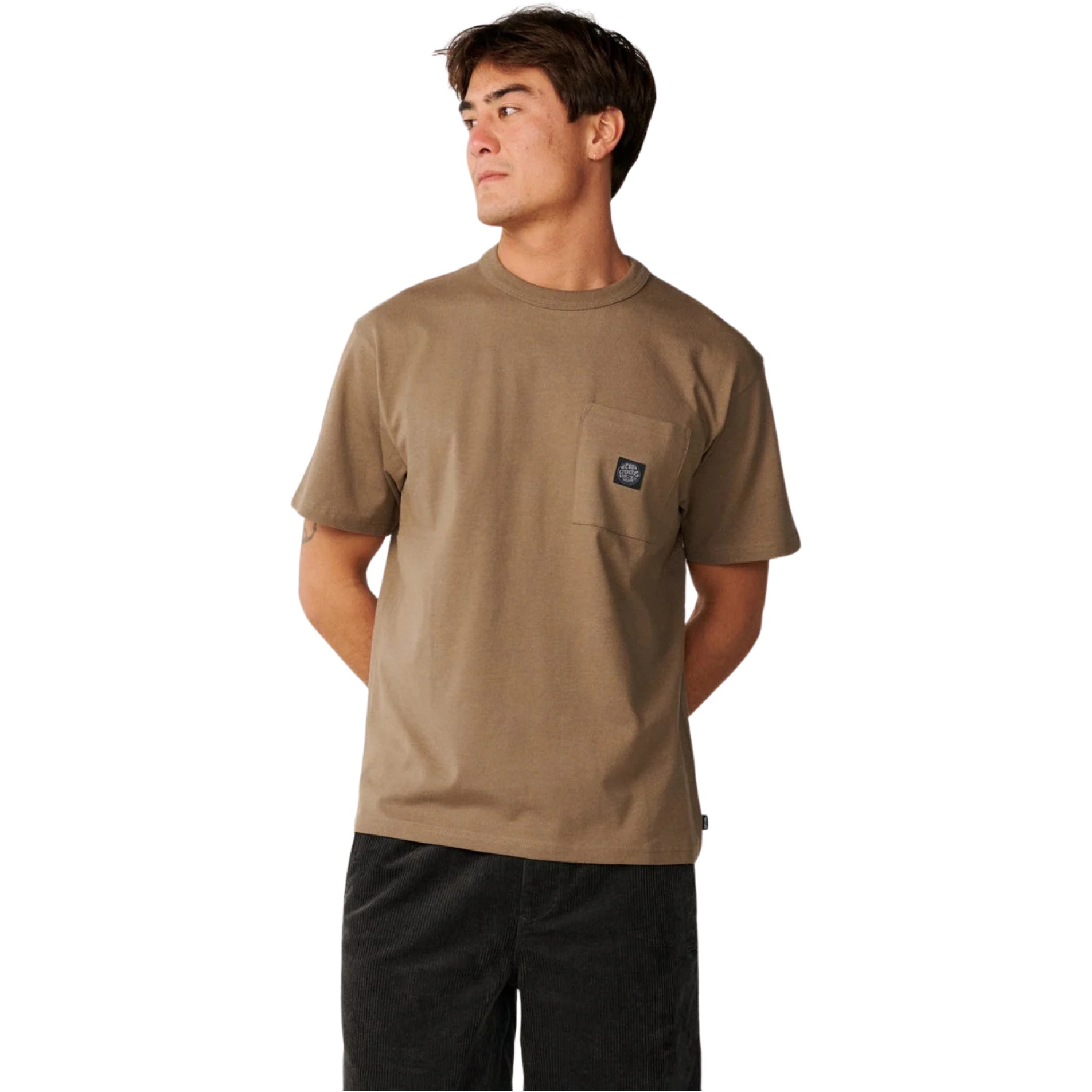 Rip Curl Mens Premium Surf Wettie T-Shirt 105MTE - Walnut